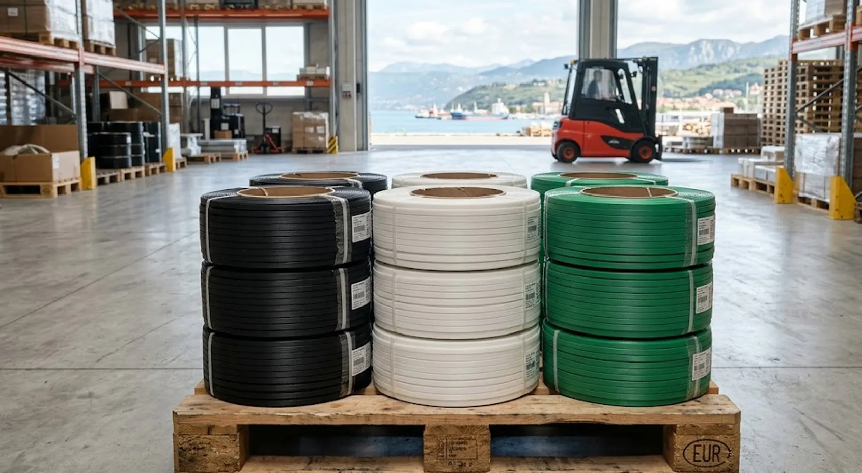 PP Strapping Band Exporter Slovenia — Greenstrix Industrial Packaging